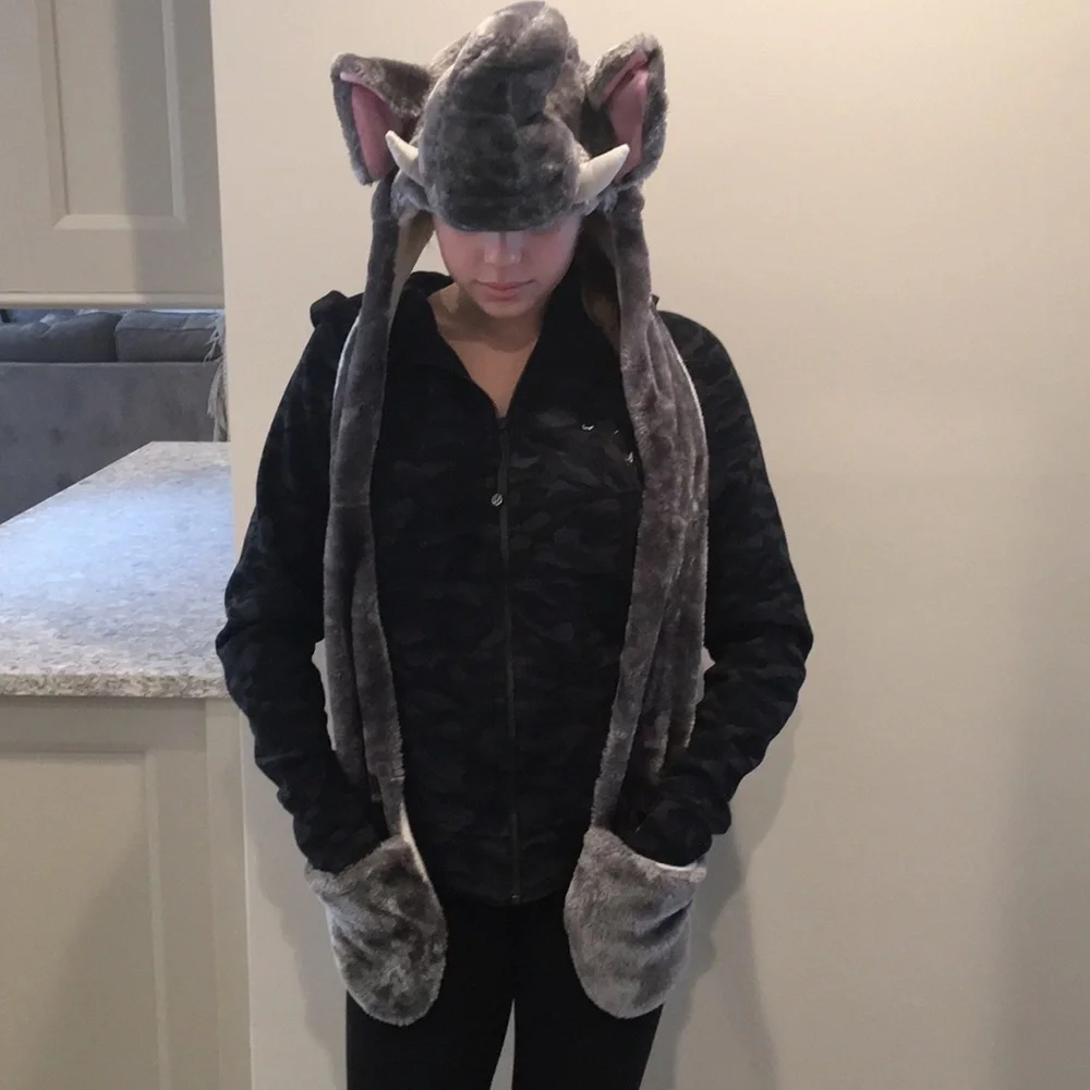 Elephant Hat with Glove ears!